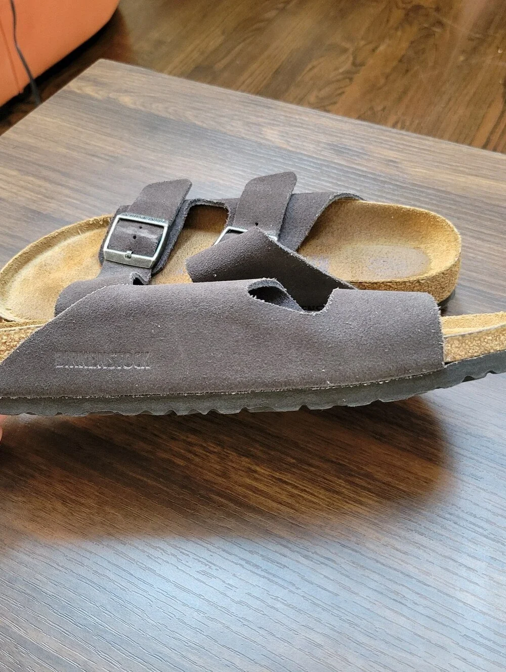 Birkenstock Suede Arizona Sandal Women Size EU 41 US 10 Comfort Casual Slip On